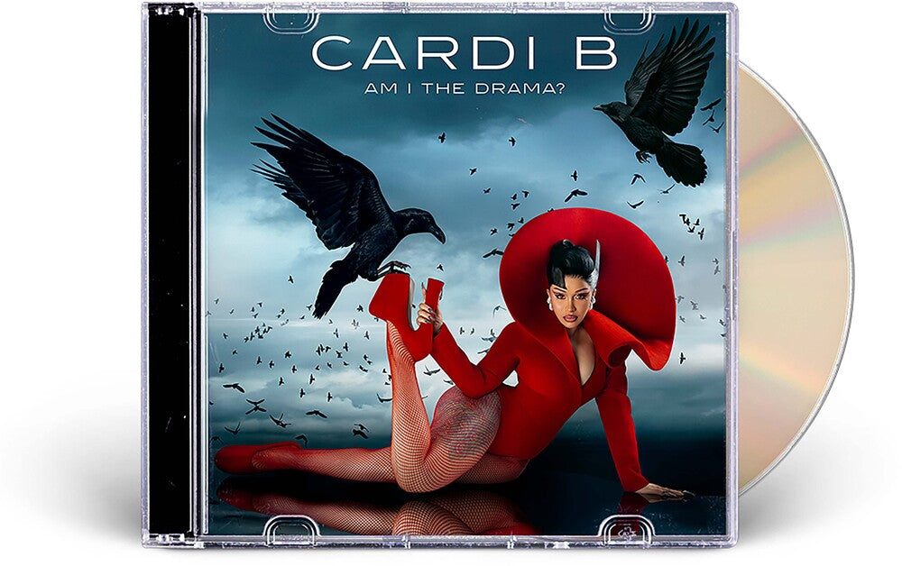 the album cover for Cardi B - AM I THE DRAMA?