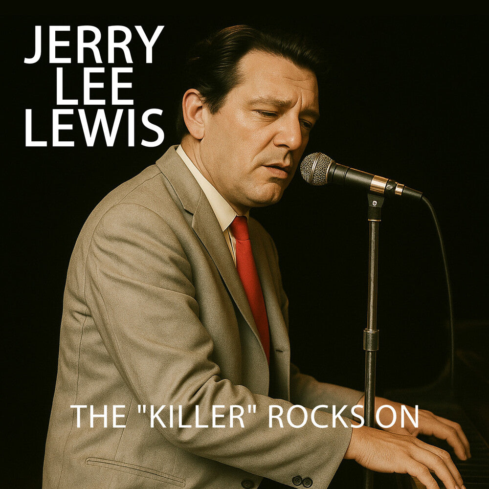the album cover for Jerry Lewis Lee - Killer Rocks On (Mod)