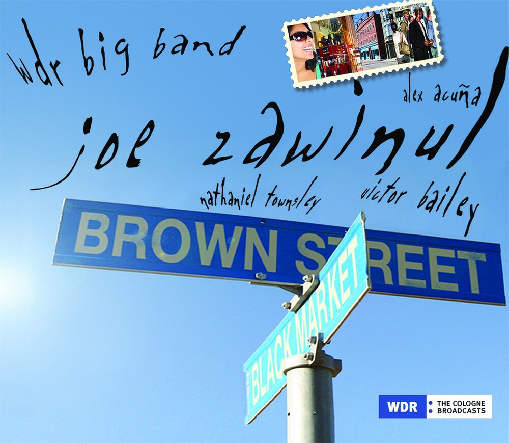 the album cover for Joe Zawinul - Brown Street
