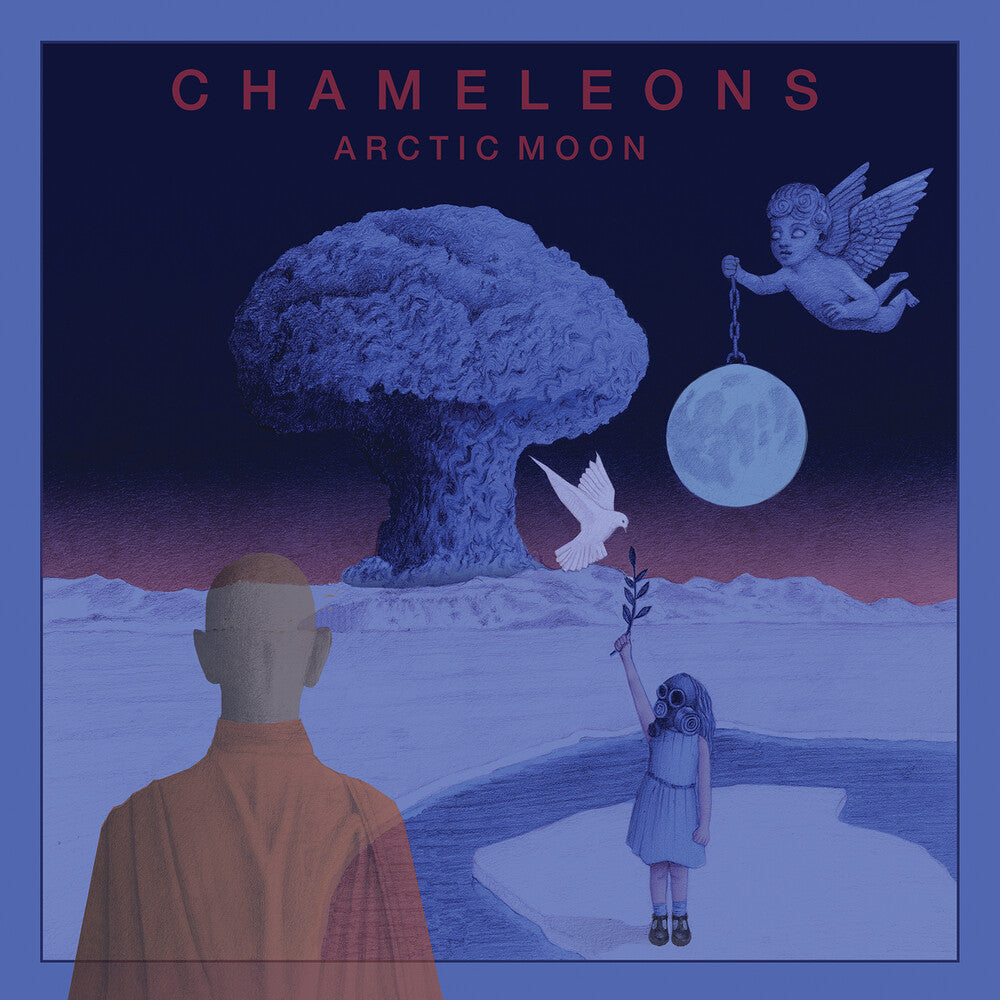 the album cover for Chameleons - Arctic Moon