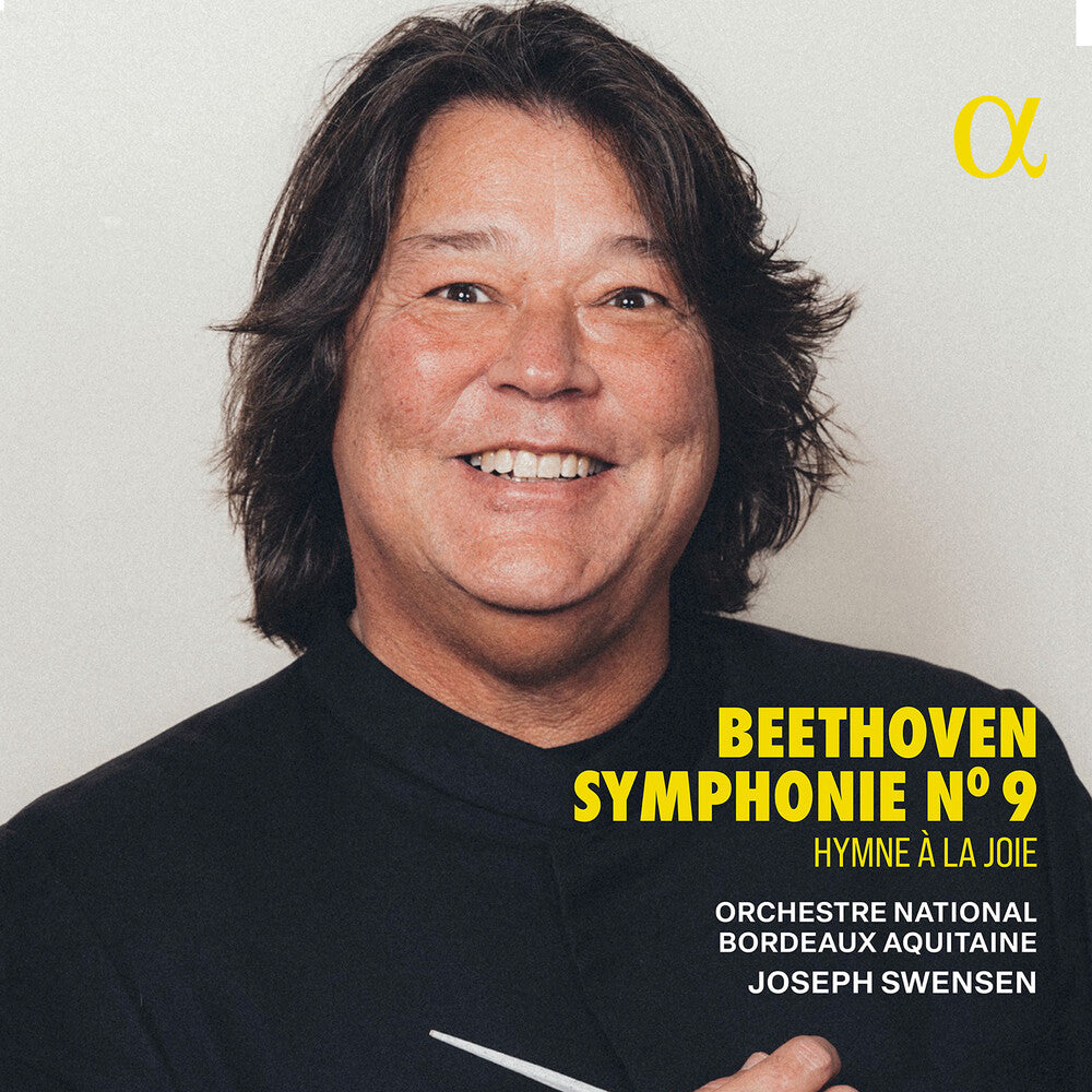 the album cover for Joseph Swensen - Beethoven: Sym No. 9 Hymne A La Joie