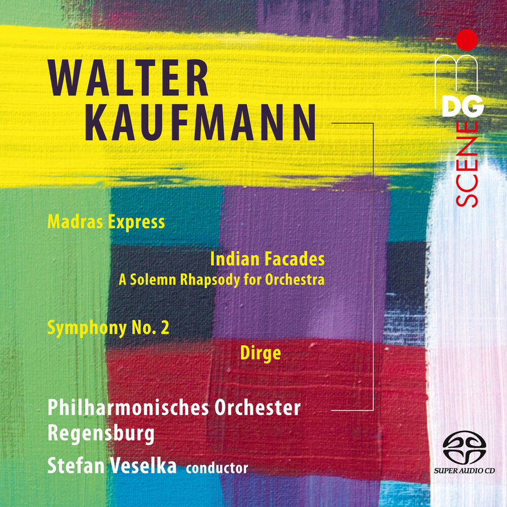 the album cover for Regensburg Philharmonic Orchestra - Kaufmann: Works For Orch