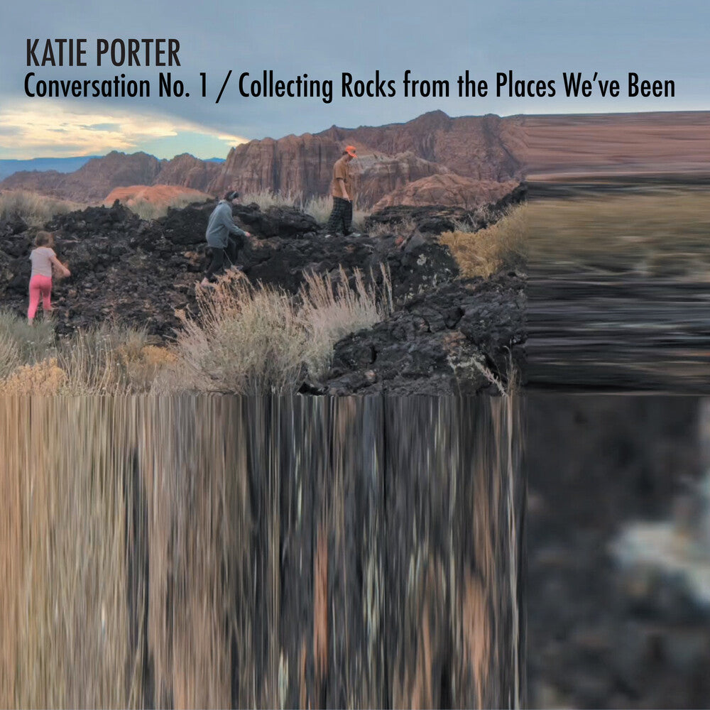 the album cover for Katie Porter - Conversation No 1 / Collecting Rocks From The