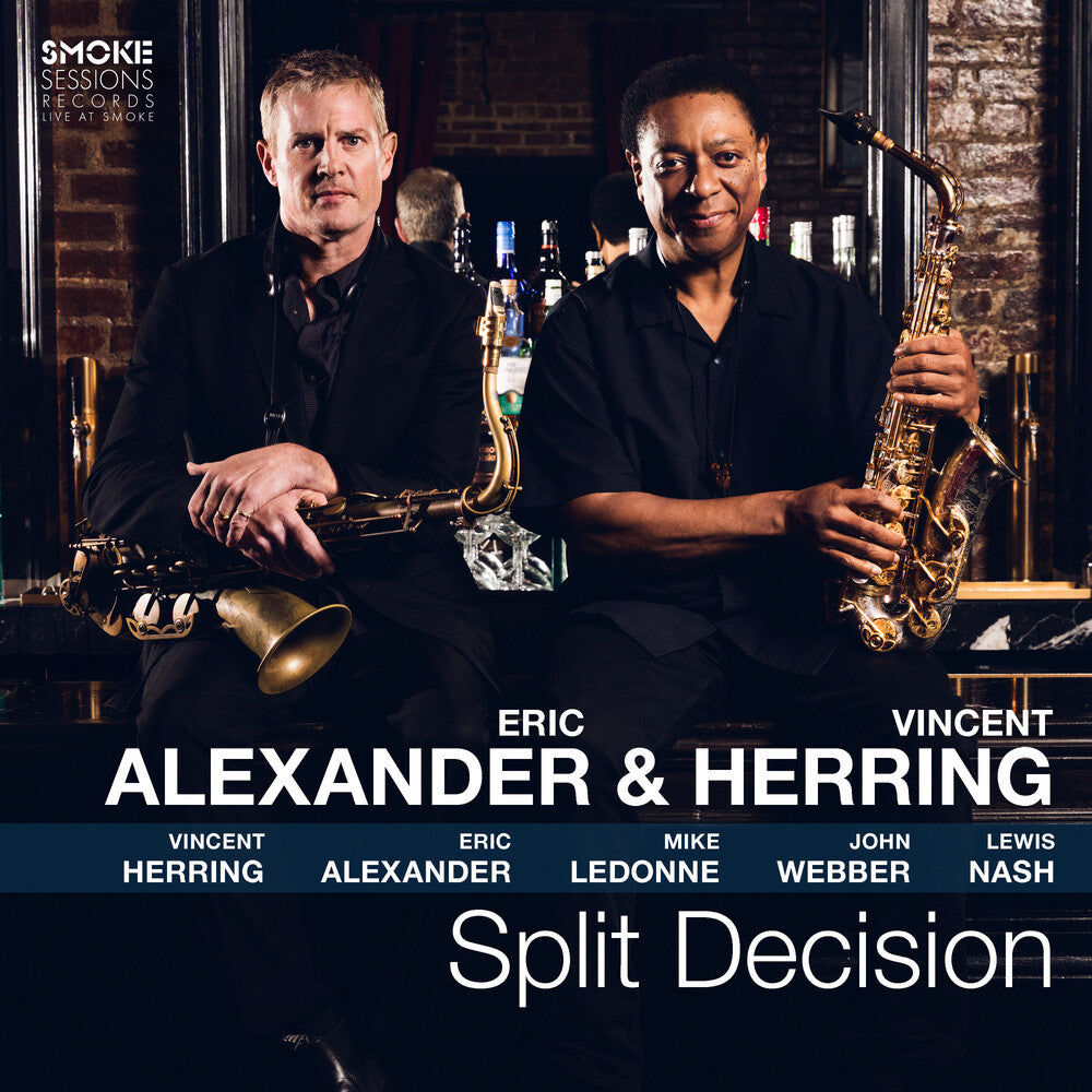 the album cover for Vincent Herring - Split Decision