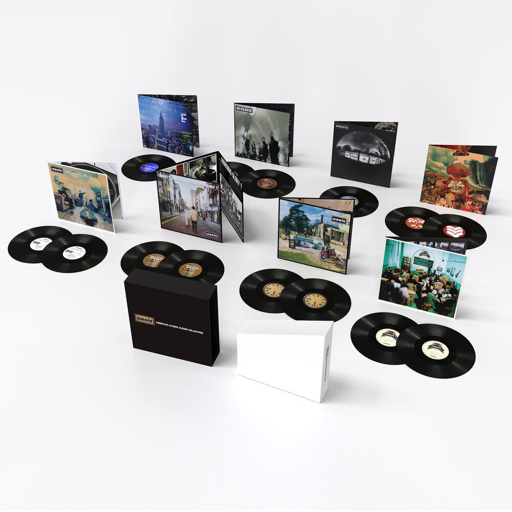 the album cover for Oasis - Complete Studio Album Collection