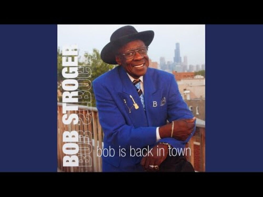 the album cover for Bob Stroger / Headcutters - Bob Is Back