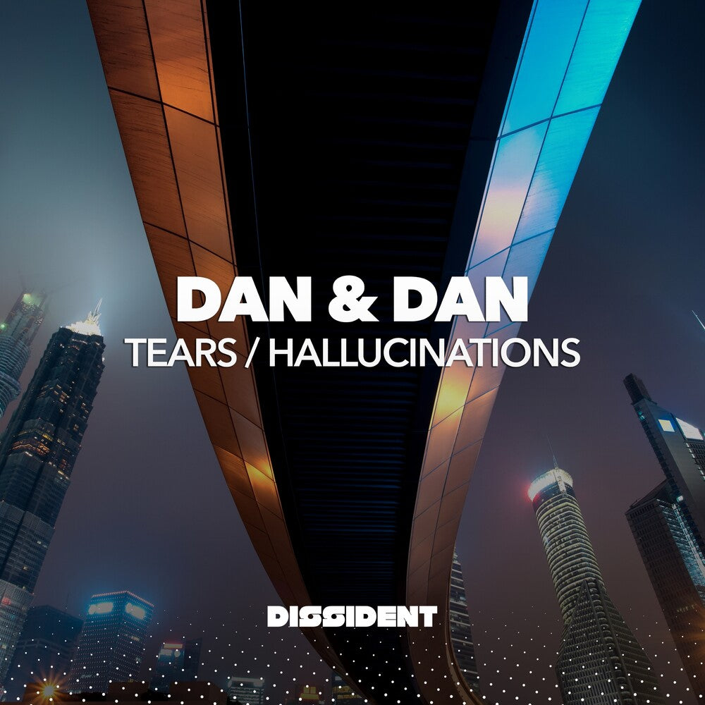 the album cover for Dan & Dan - Tears / Hallucinations