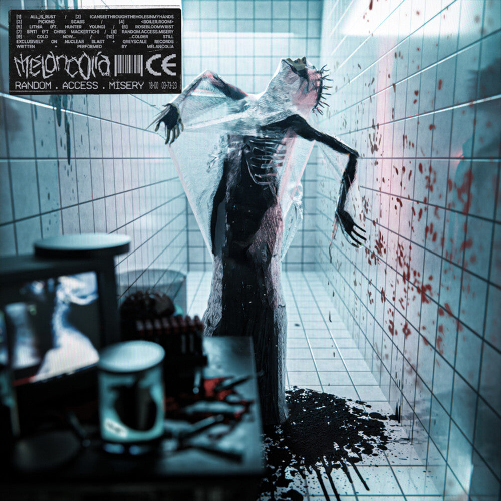 the album cover for MELANCOLIA - Random Access Misery (Jewl)