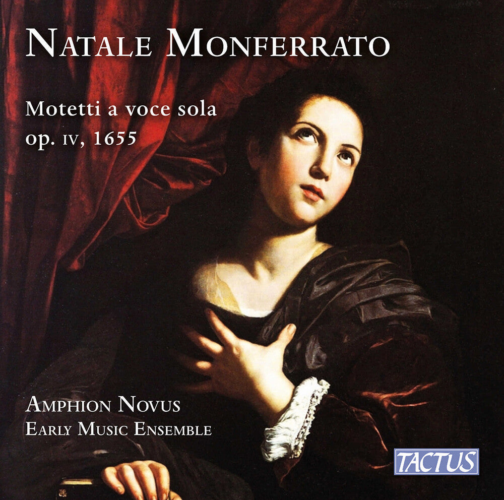 the album cover for Amphon Novus Early Music Ensemble - Monferrato: Motetti A Voce Sola Libro Primo Op. 4