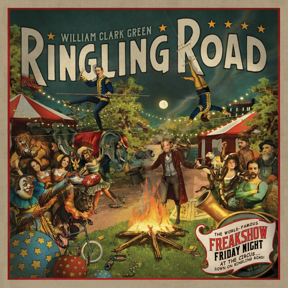 the album cover for William Green Clark - Ringling Road (10th Year Anniversary)