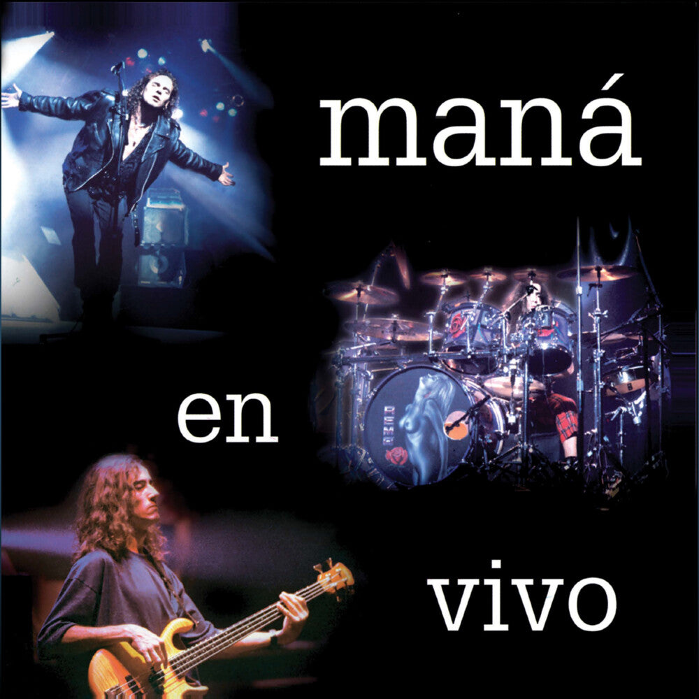 the album cover for Mana - En Vivo