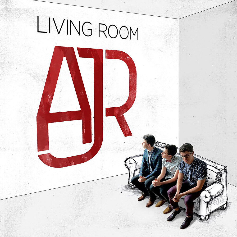 the album cover for AJR - Living Room