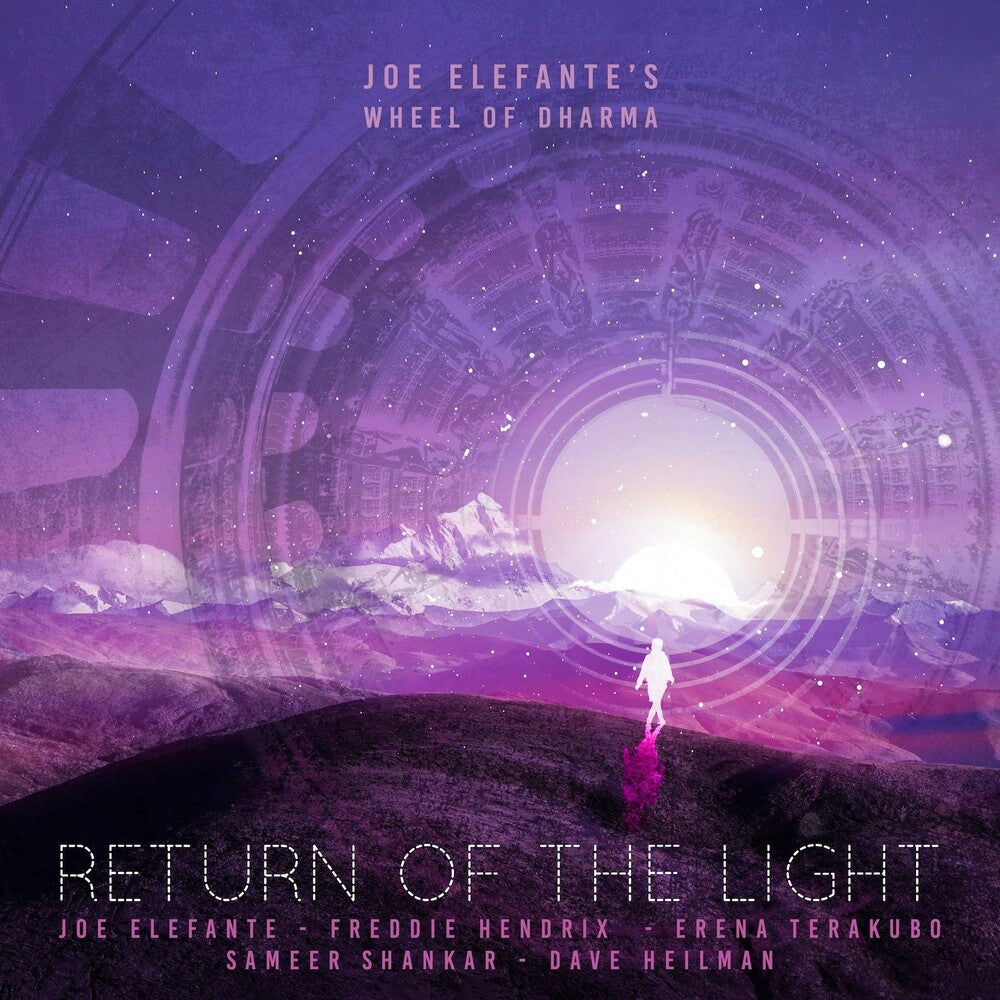 the album cover for Joe Elefante - Return Of The Light
