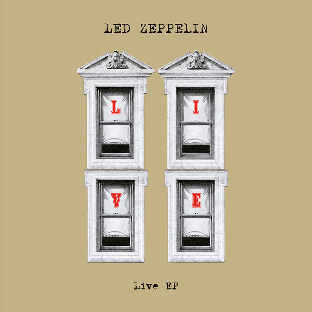 the album cover for Led Zeppelin - Live Ep