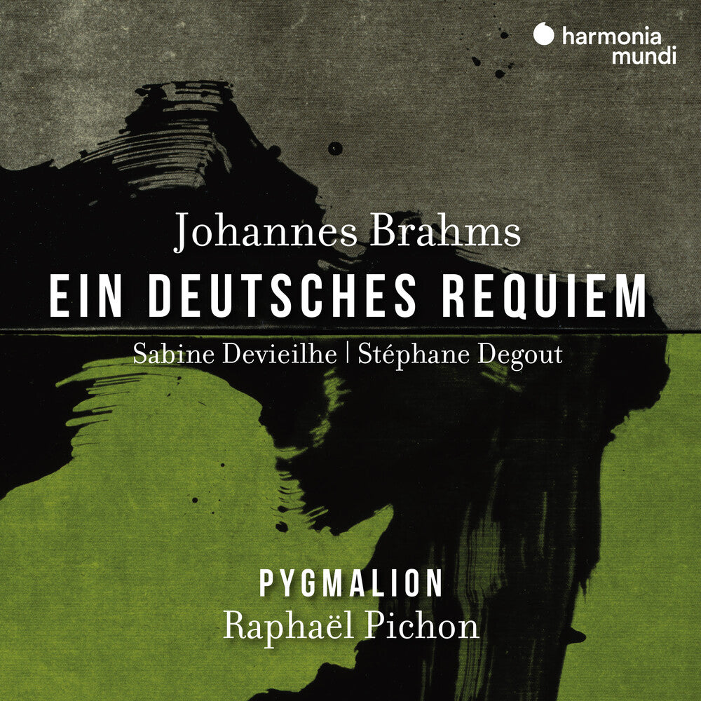 the album cover for Raphael Pichon - Brahms: Ein Deutsches Requiem