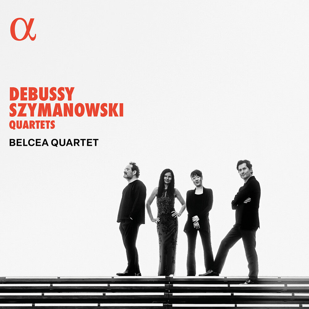 the album cover for Belcea Quartet - Debussy & Szymanowski: Qrts