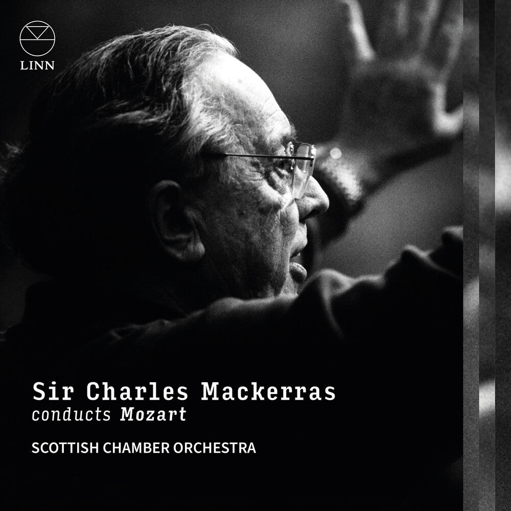 the album cover for Sir Mackerras Charles - Sir Charles Mackerras Conducts Mozart