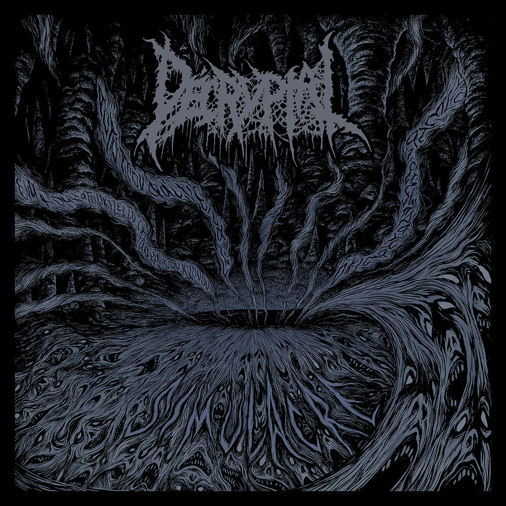 the album cover for Decryptal - Simulacre