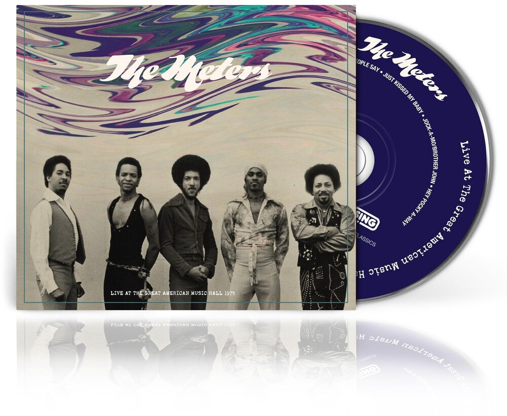 the album cover for Meters - Live At The Great American Music Hall