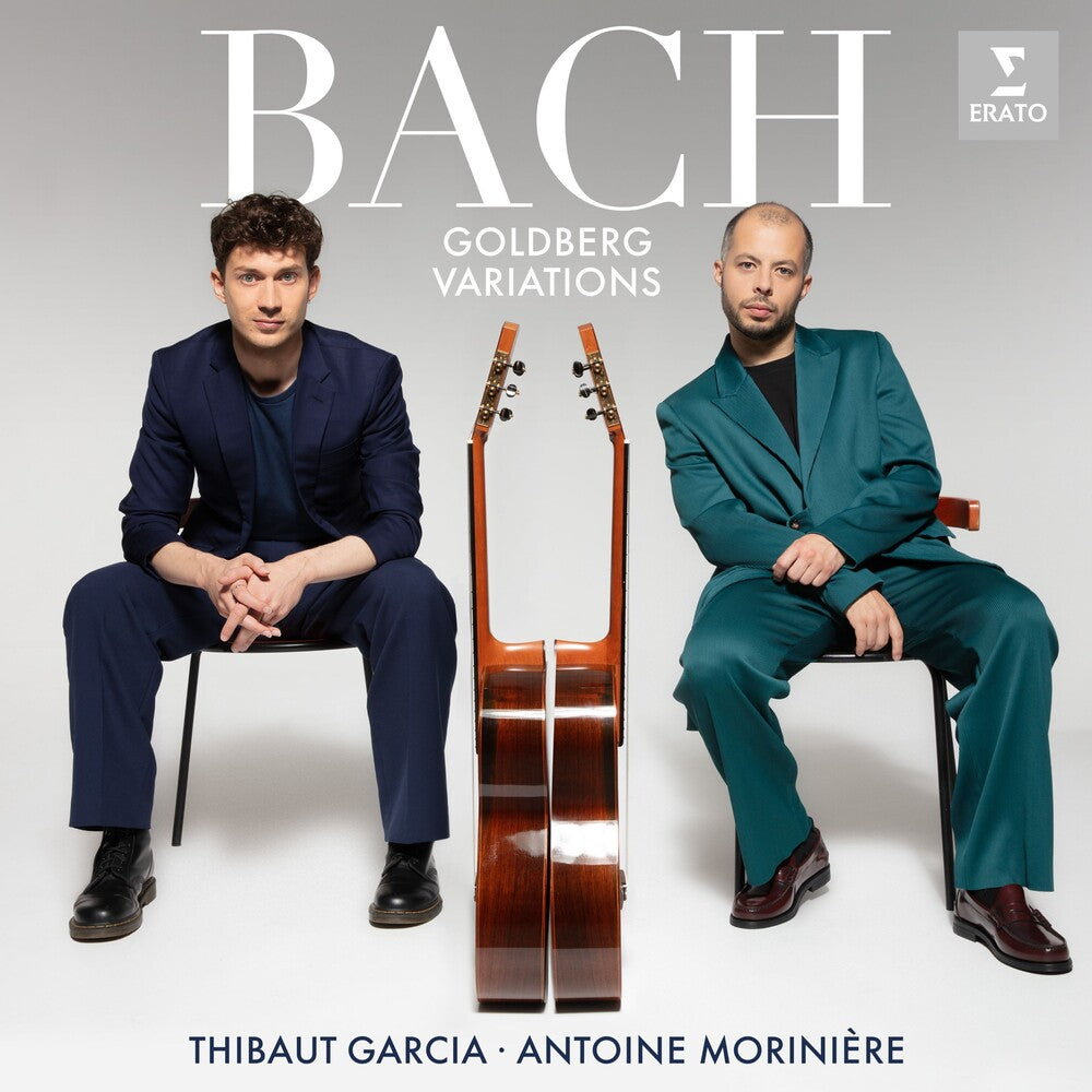 the album cover for Thibaut Garcia / Moriniere,Antoine - Bach: Goldberg Variations