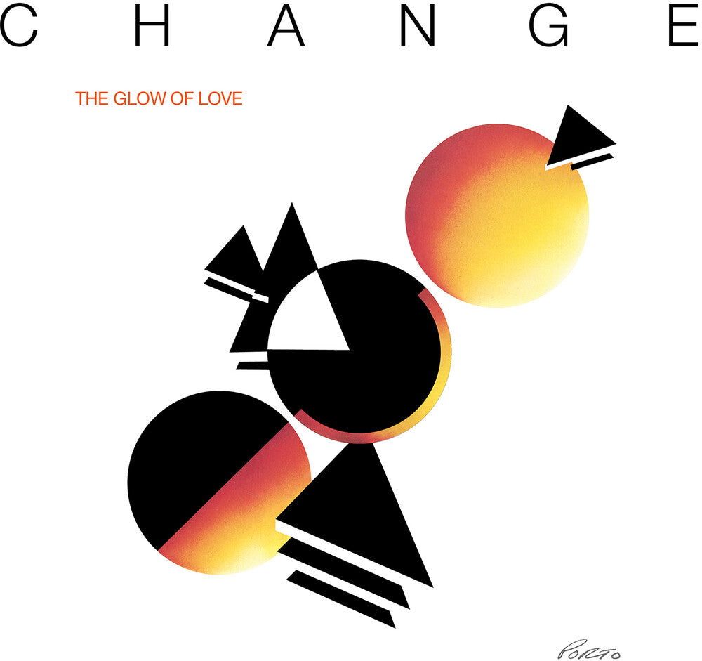 the album cover for Change - Glow Of Love