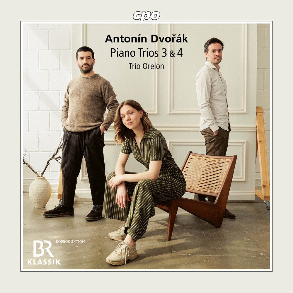 the album cover for Trio Orelon - Piano Trios 3 & 4