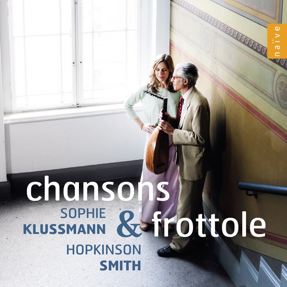 the album cover for HOPKINSON SMITH - Chansons & Frottole