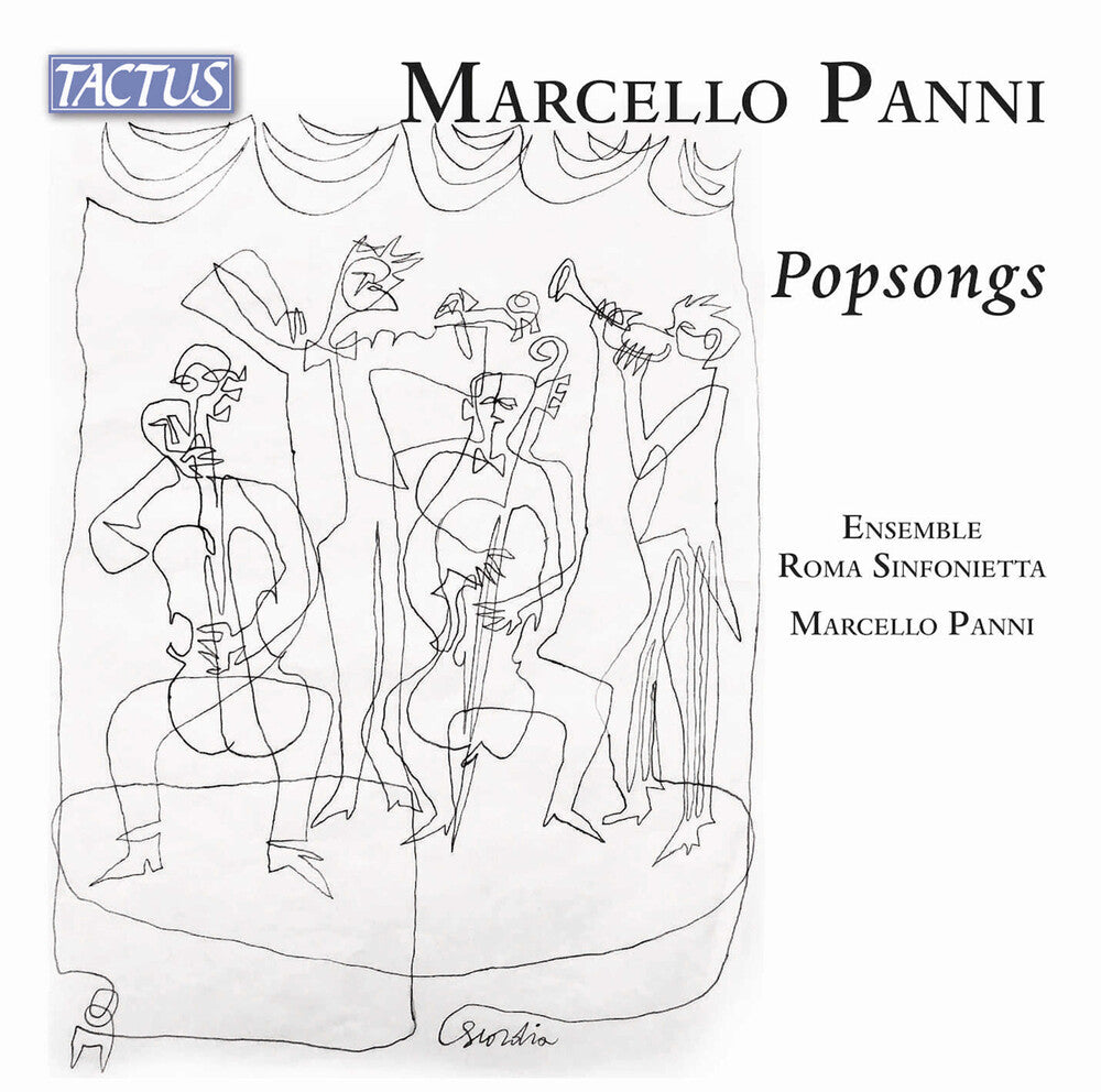 the album cover for Ensemble Roma Sinfonietta - Panni: Popsongs