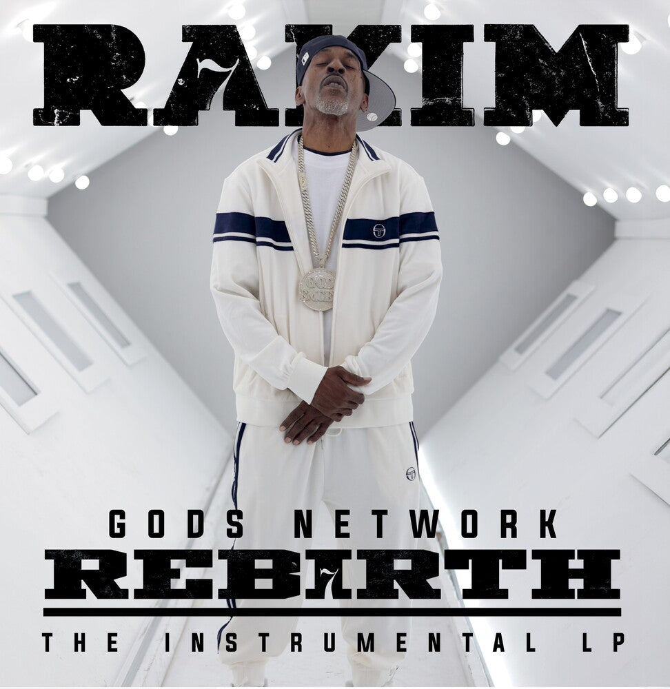 the album cover for Rakim - Gods Network Rebirth: The Instrumental