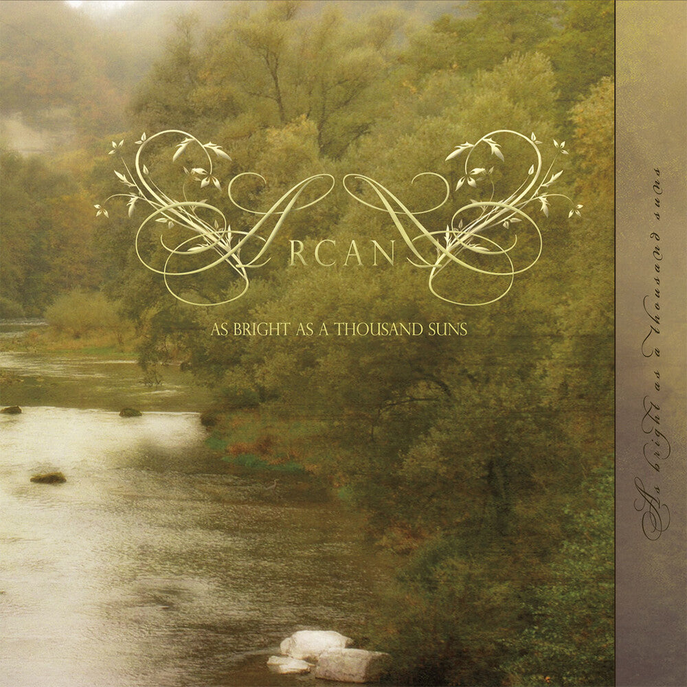 the album cover for Arcana - As Bright As A Thousand Suns