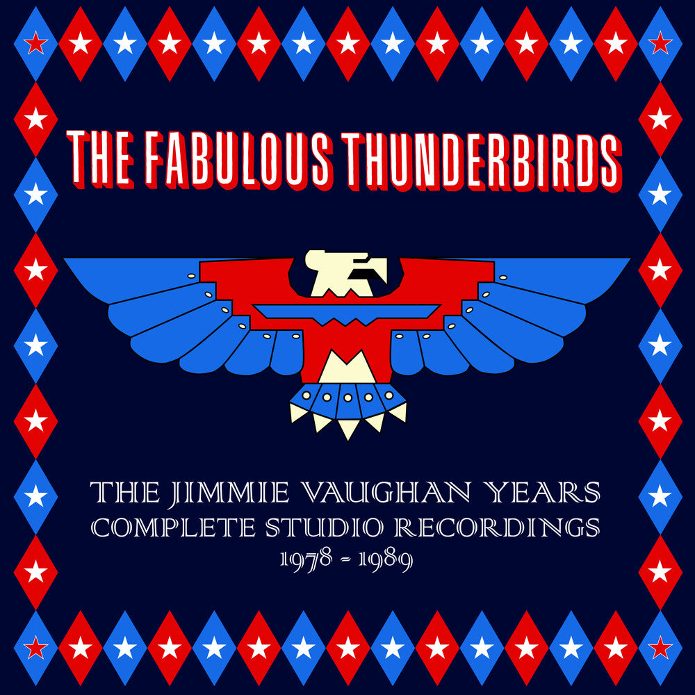 the album cover for Fabulous Thunderbirds - Jimmie Vaughan Years: Complete Studio Recordings 1