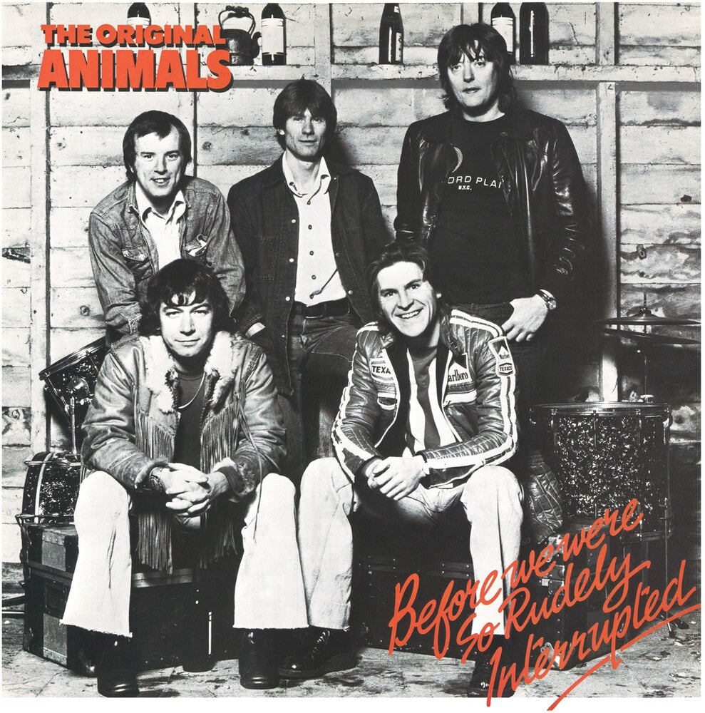 the album cover for Animals - Before We Were So Rudely Interrupted
