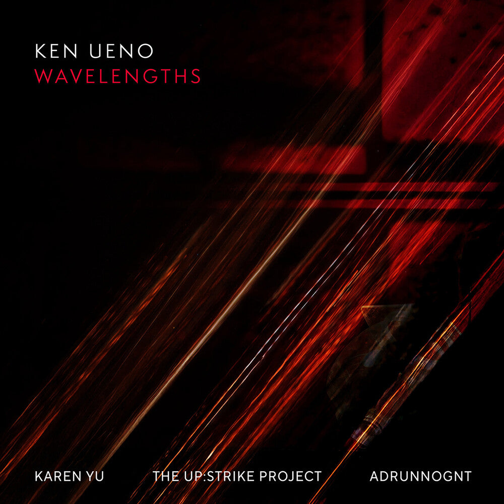 the album cover for Karen Yu - Ken Ueno: Wavelengths