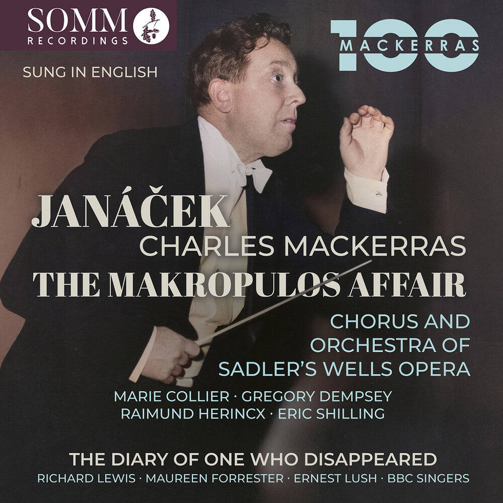 the album cover for Marie Collier - Leos Janacek: The Makropulos Affair: The Diary Of