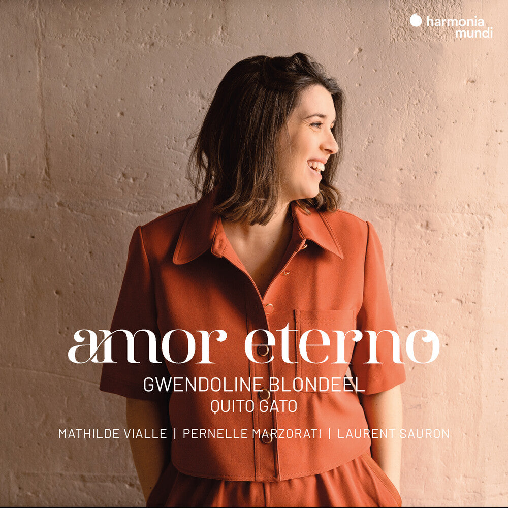 the album cover for Gwendoline Blondeel / Gato,Quito - Amor Eterno