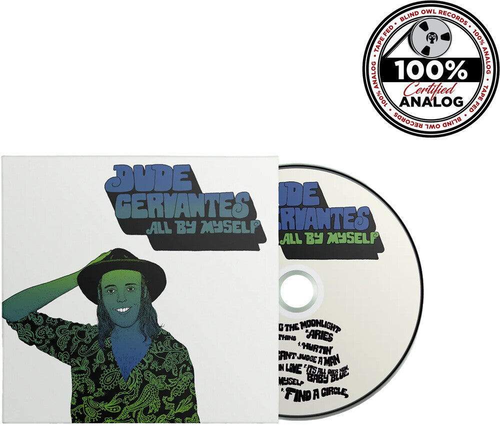 the album cover for Dude Cervantes - All By Myself