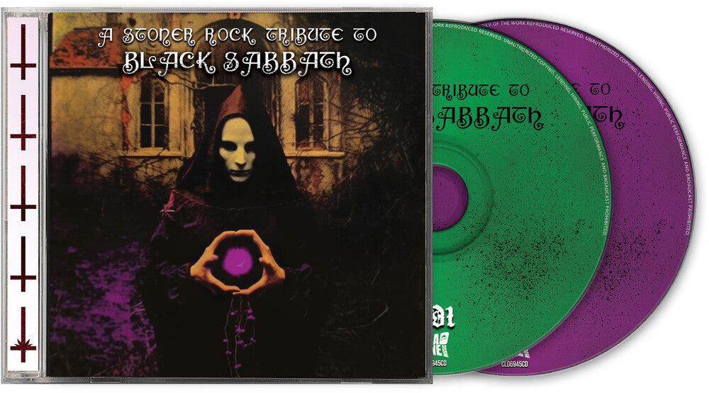 the album cover for Various Artists - A Stoner Rock Tribute to Black Sabbath