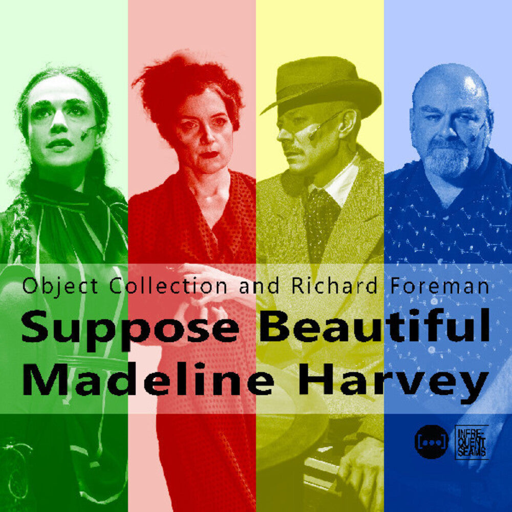 the album cover for Object Collection / Richard Foreman - Suppose Beautiful Madeline Harvey