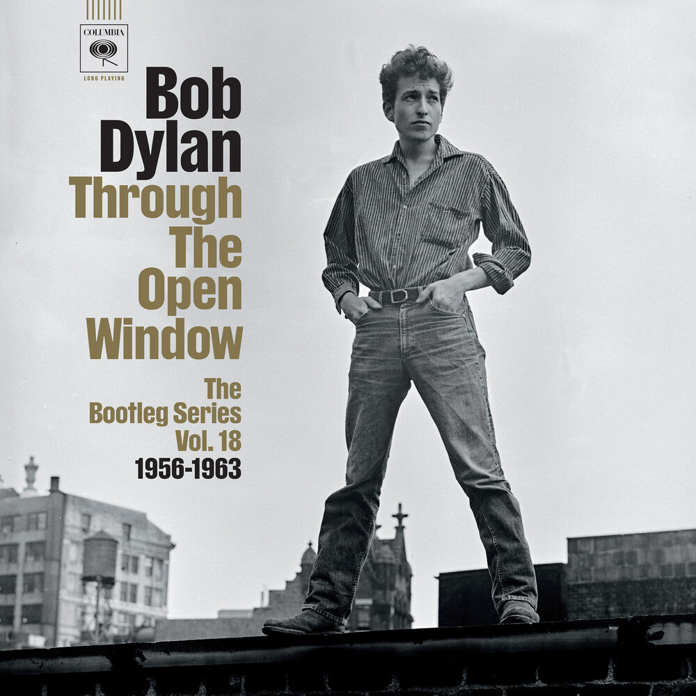 the album cover for Bob Dylan - The Bootleg Series Vol. 18: Through The Open Window, 1956-1963 Highlights