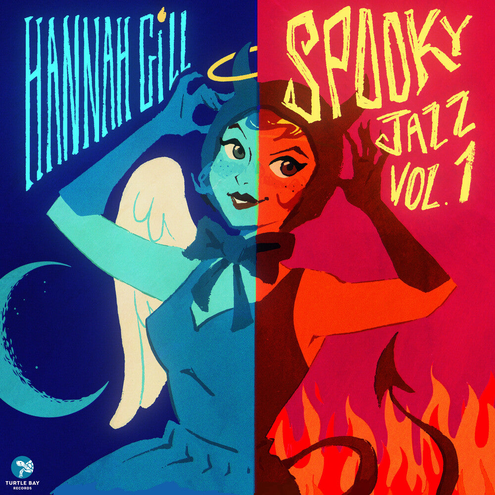 the album cover for Hannah Gill - Spooky Jazz Vol 1 (10in)