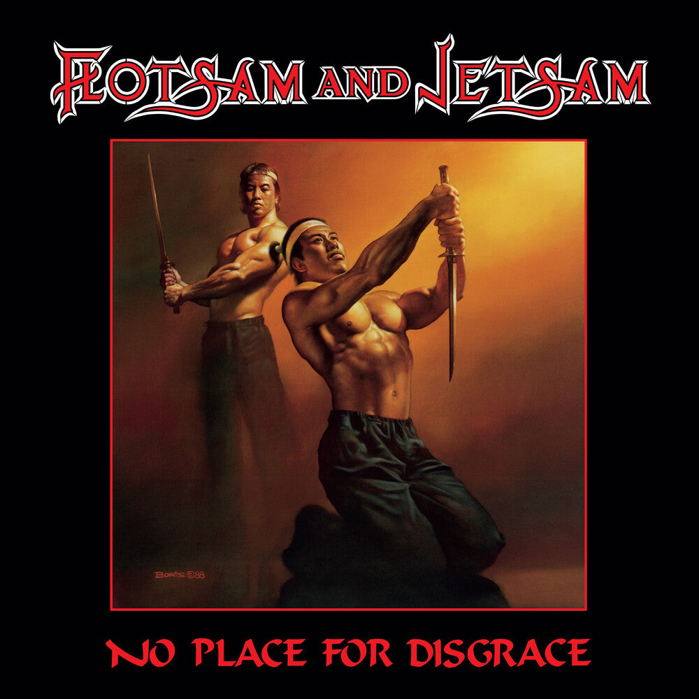 the album cover for Flotsam & Jetsam - No Place For Disgrace (Hol)