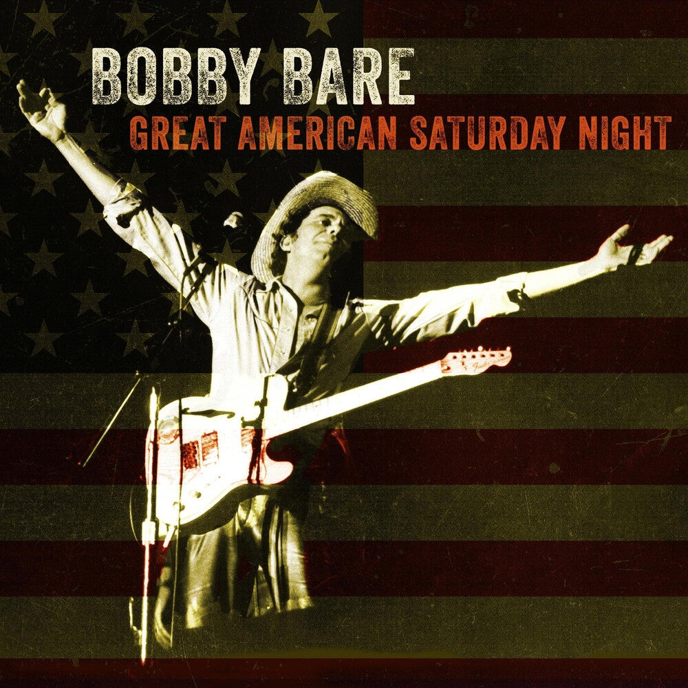 the album cover for Bobby Bare - Great American Saturday Night (Numb)