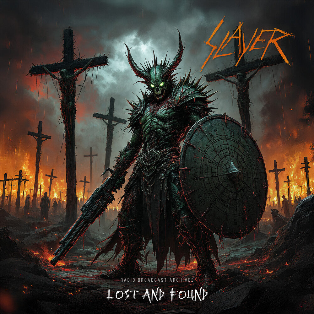 the album cover for Slayer - Lost & Found