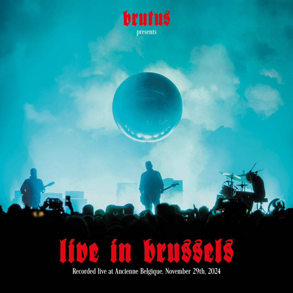 the album cover for Brutus - Live In Brussels
