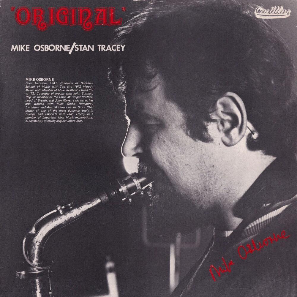 the album cover for Mike Osbourne / Tracey,Stan - Original