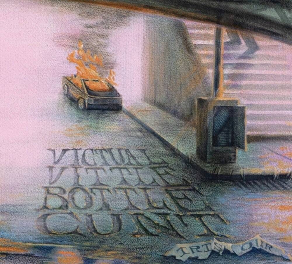 the album cover for Iris Our - Victual Vittle Bottle Cunt