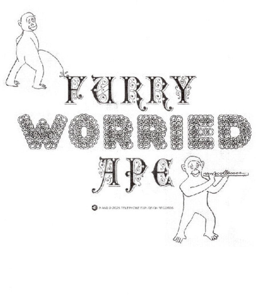 the album cover for Badge Epoch - Furry Worried Ape