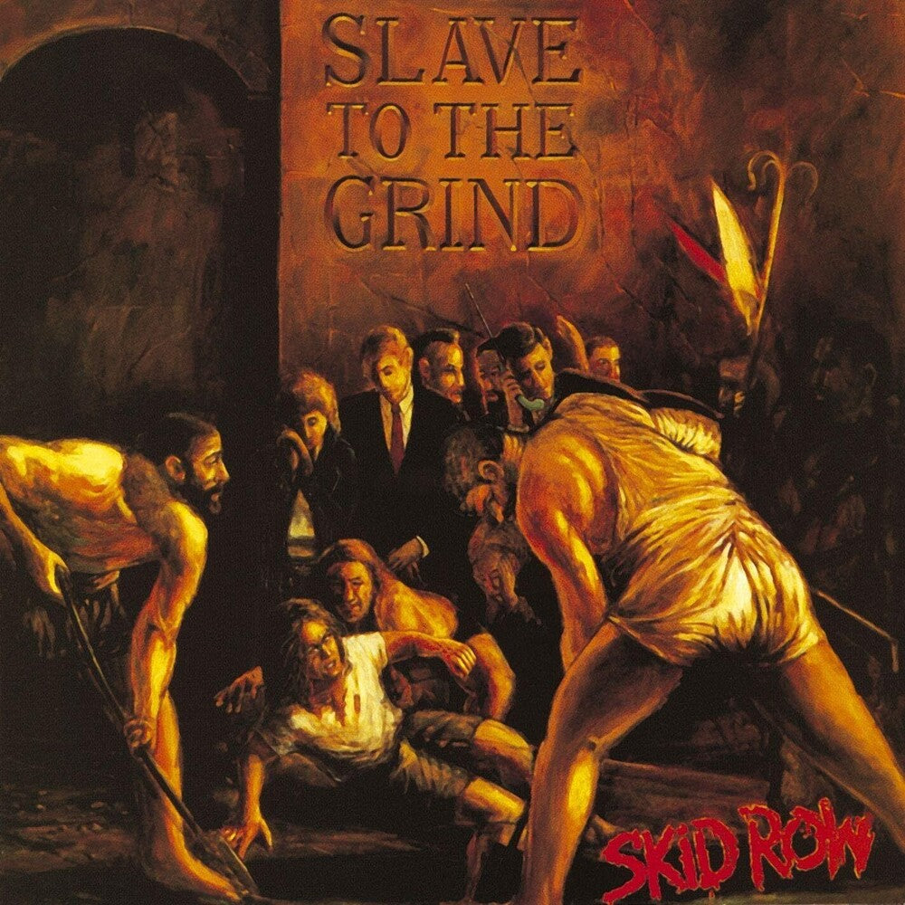 the album cover for Skid Row - Slave To The Grind
