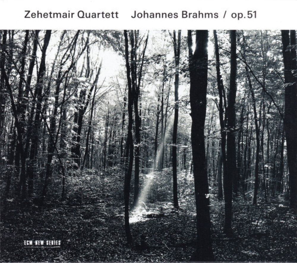 the album cover for Zehetmair Quartett - Brahms: Streichquartette, Op. 51