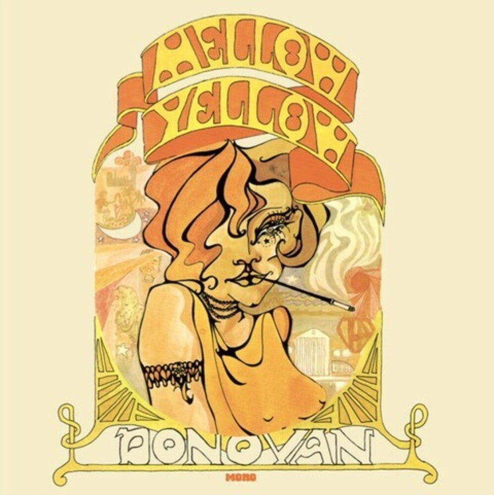 the album cover for Donovan - Mellow Yellow